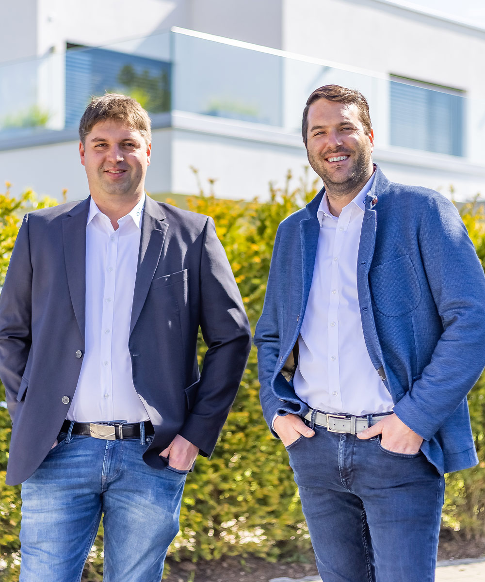 Geschäftsführung-RST-Trocknung-Oberdolling-Rottenkolber-Strasser Geschäftsführer Johann Rottenkolber und Torsten Strasser von RST Trocknung GmbH