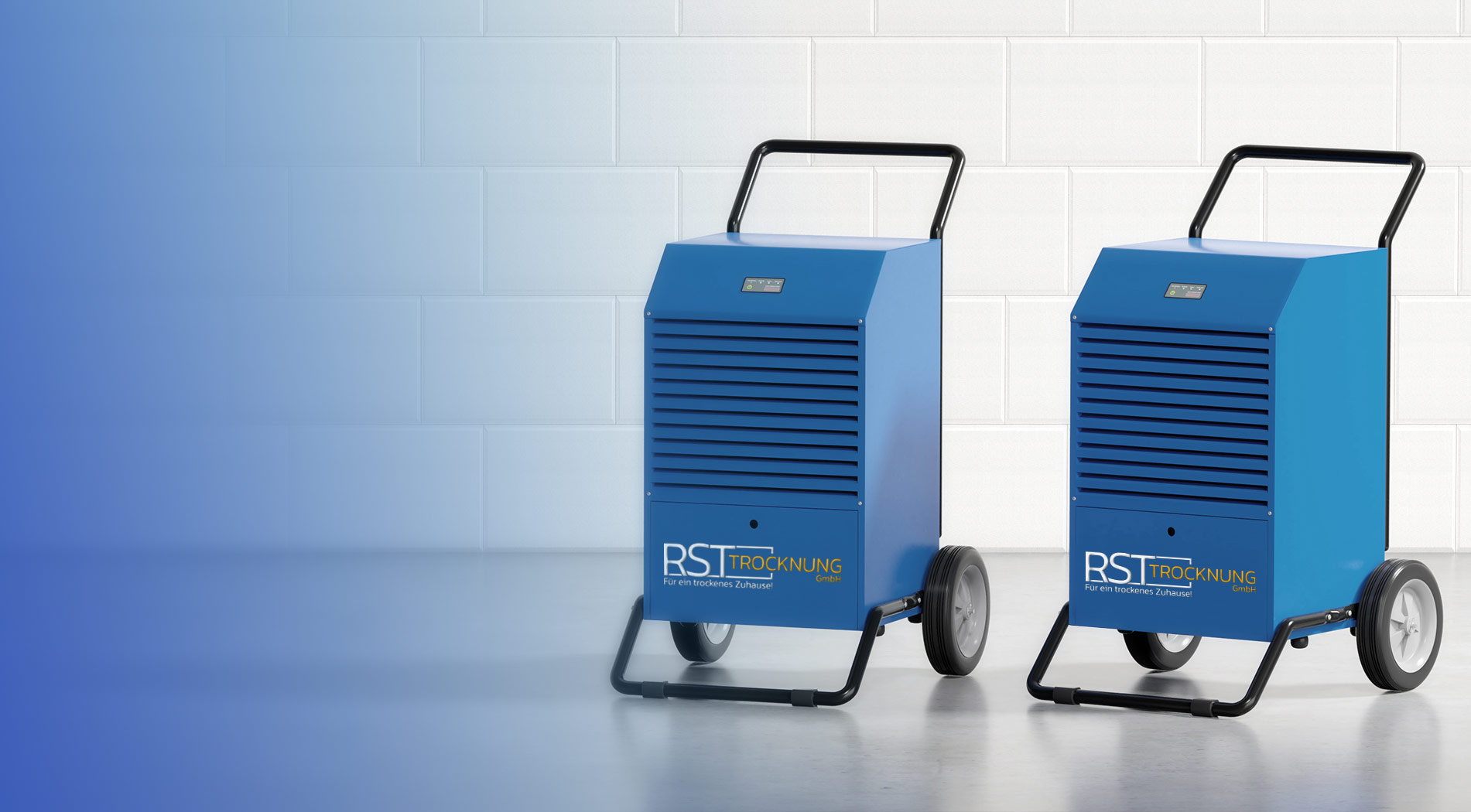 Mietgeräte-Bautrockner-RST-Trocknung-Region-Ingolstadt-Eichstätt-Neuburg Kondensationstrockner und Radialventilator zur Miete bei RST Trocknung GmbH